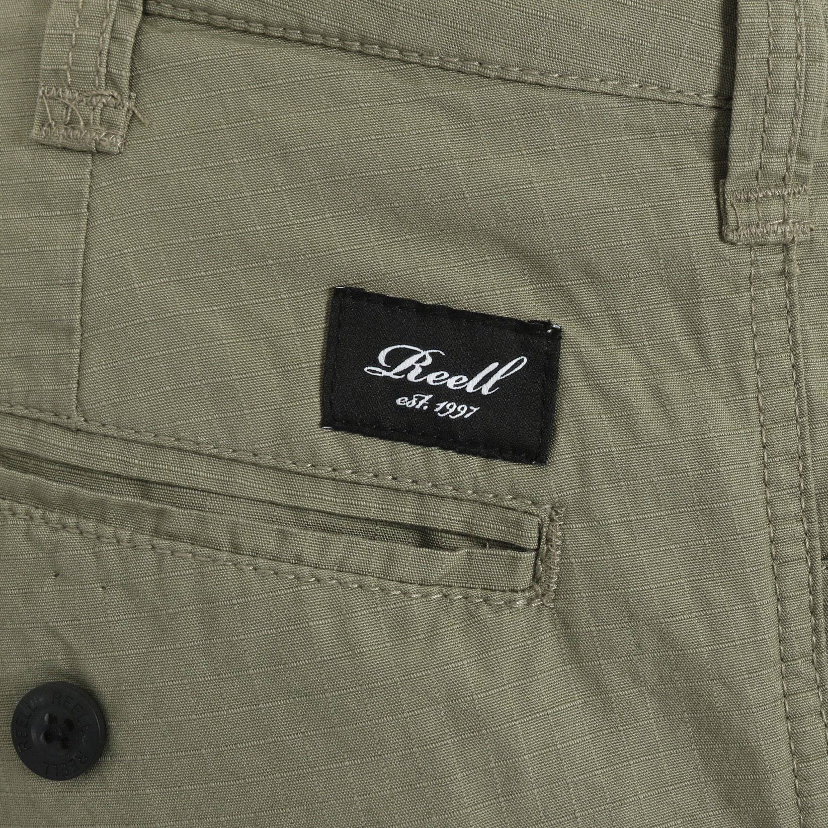 Reell Jeans New Cargo Short - Greyish Green - Blowout Skateshop