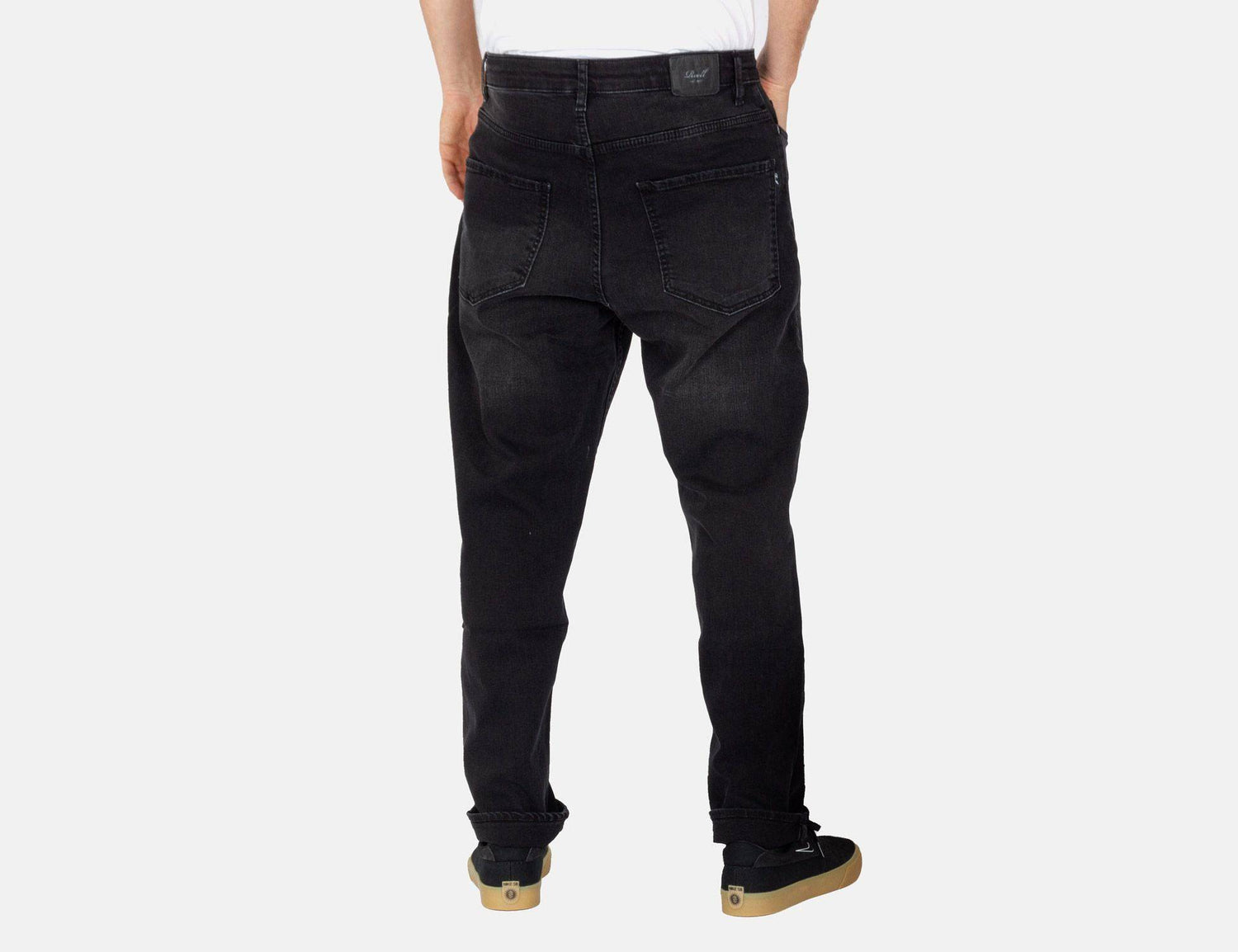 Reell Jeans Rave Relaxed Tapered Jeans - Black Wash - Blowout Skateshop