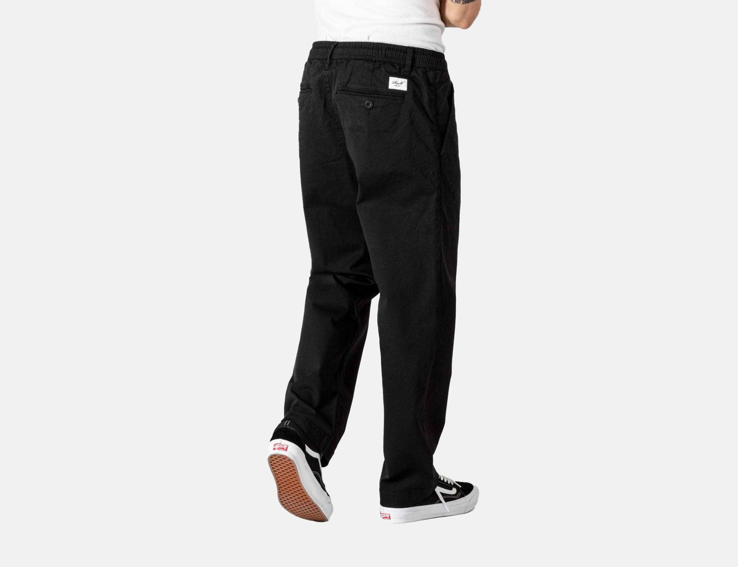 Reell Jeans Reflex Loose Chino Pant - Black - Blowout Skateshop