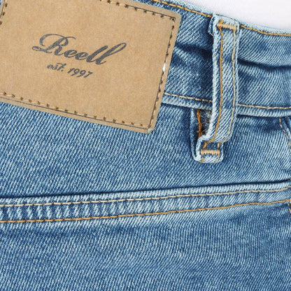 Reell Jeans Solid Short - Retro Mid Blue - Blowout Skateshop