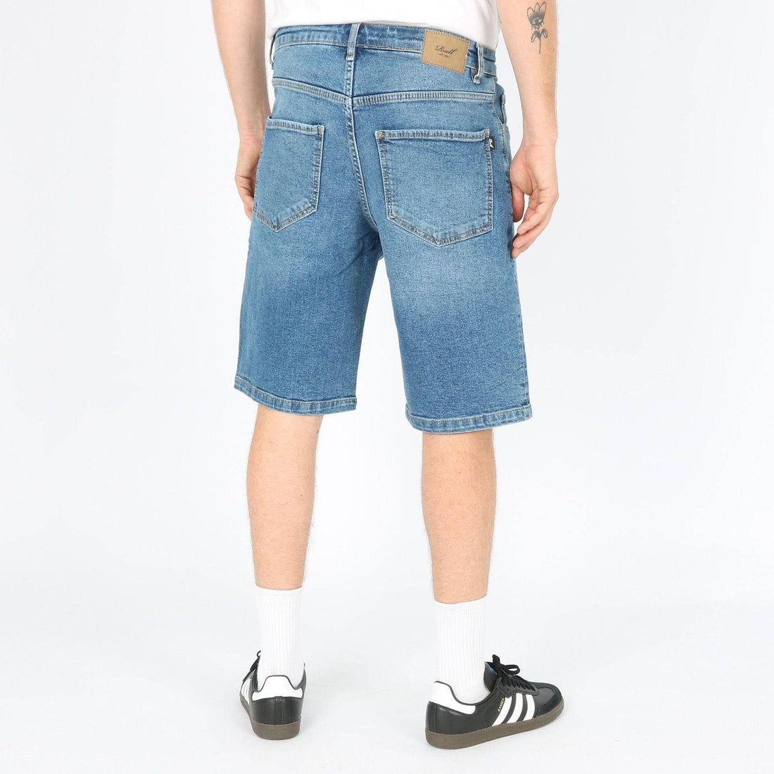 Reell Jeans Solid Short - Retro Mid Blue - Blowout Skateshop