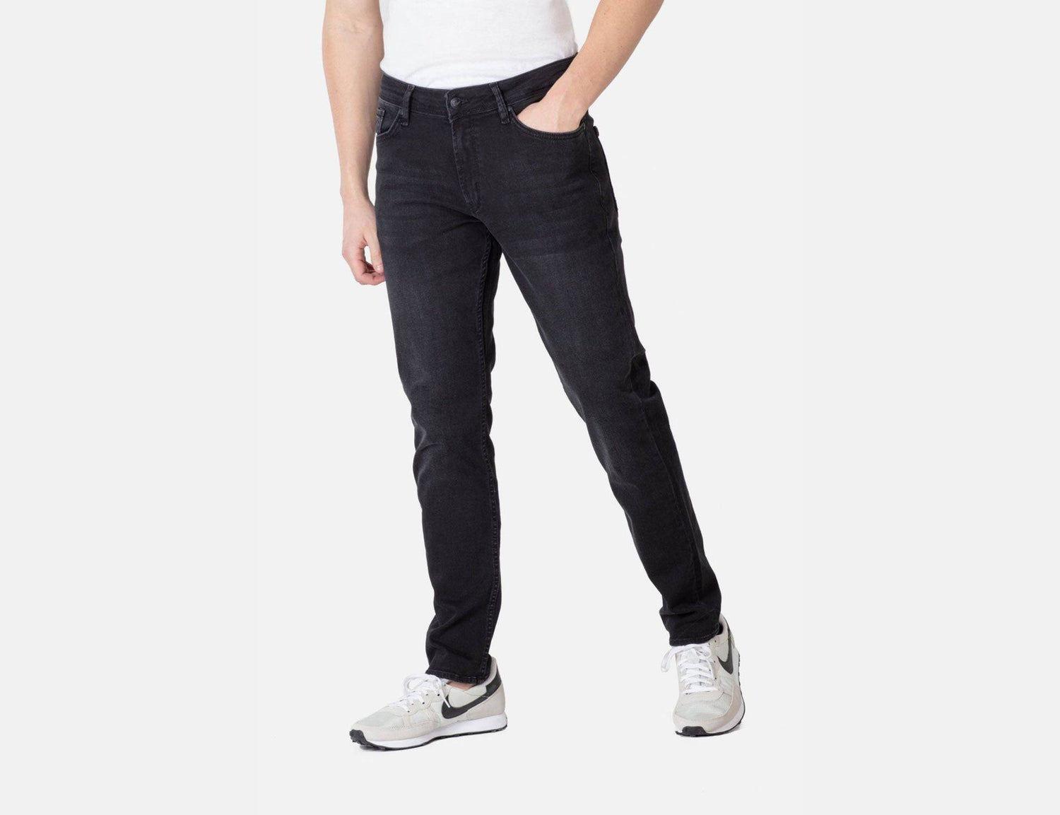 Reell Jeans Spider Slim Fit Jeans - Black Wash - Blowout Skateshop