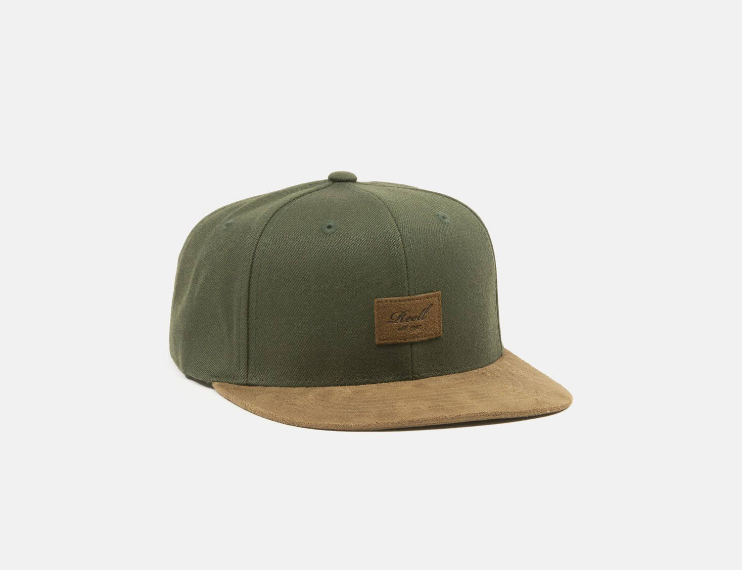 Reell Jeans Suede Cap - Dark Olive - Blowout Skateshop