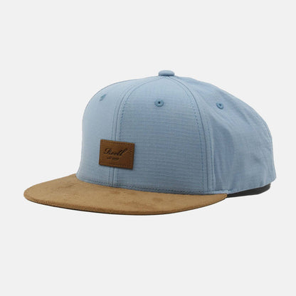 Reell Jeans Suede Cap - Fog Blue Mini Ripstop - Blowout Skateshop