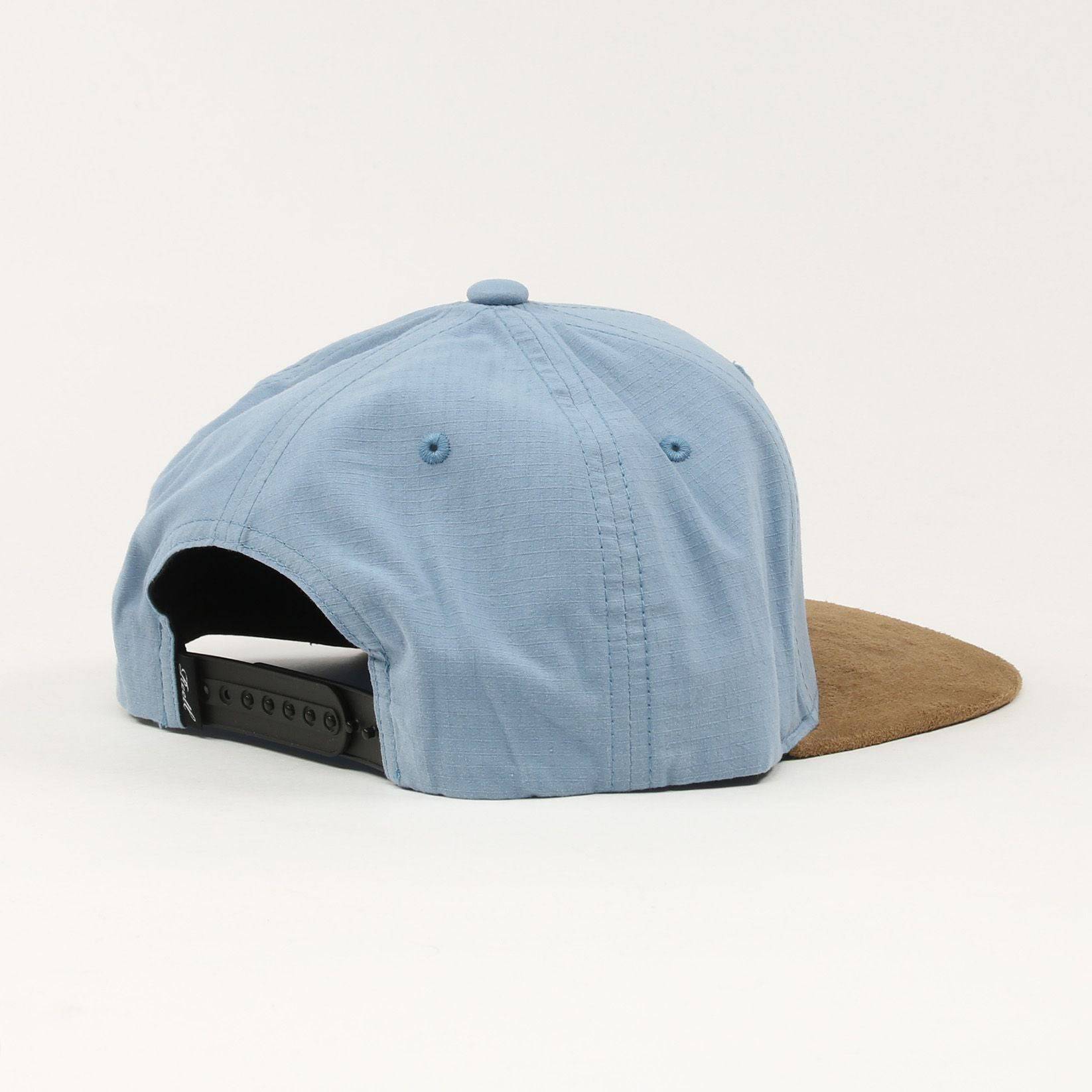 Reell Jeans Suede Cap - Fog Blue Mini Ripstop - Blowout Skateshop