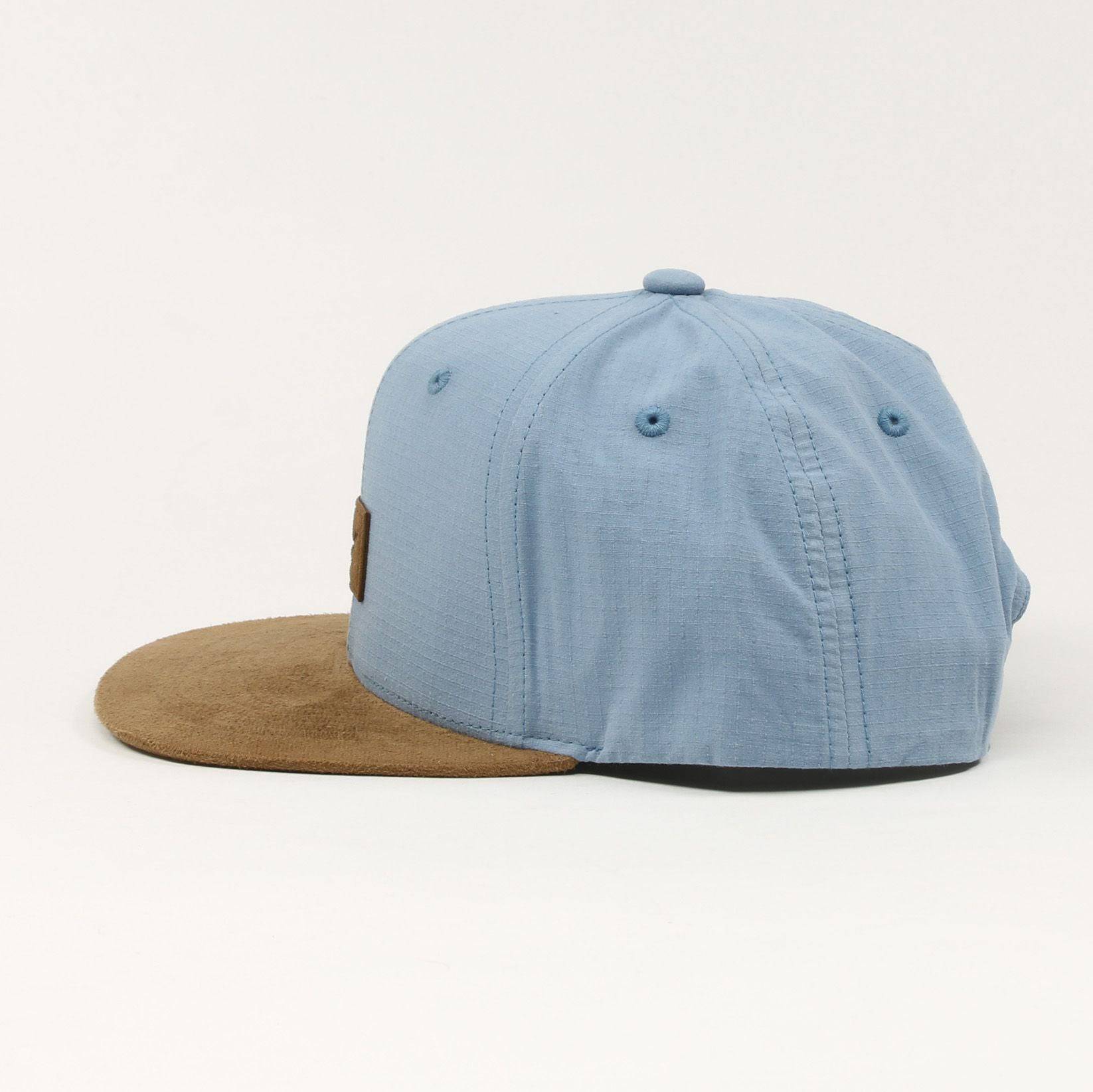 Reell Jeans Suede Cap - Fog Blue Mini Ripstop - Blowout Skateshop