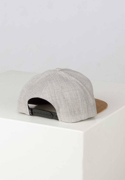 Reell Jeans Suede Cap - Heather Light Grey - Blowout Skateshop