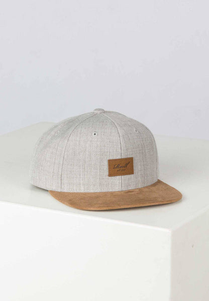 Reell Jeans Suede Cap - Heather Light Grey - Blowout Skateshop