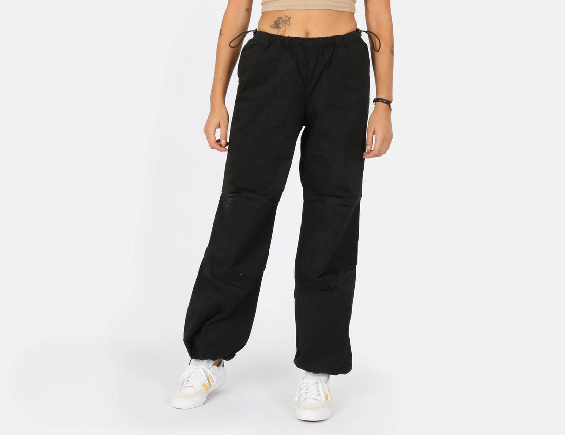 Reell Jeans Women Parachute Pant - Deep Black - Blowout Skateshop