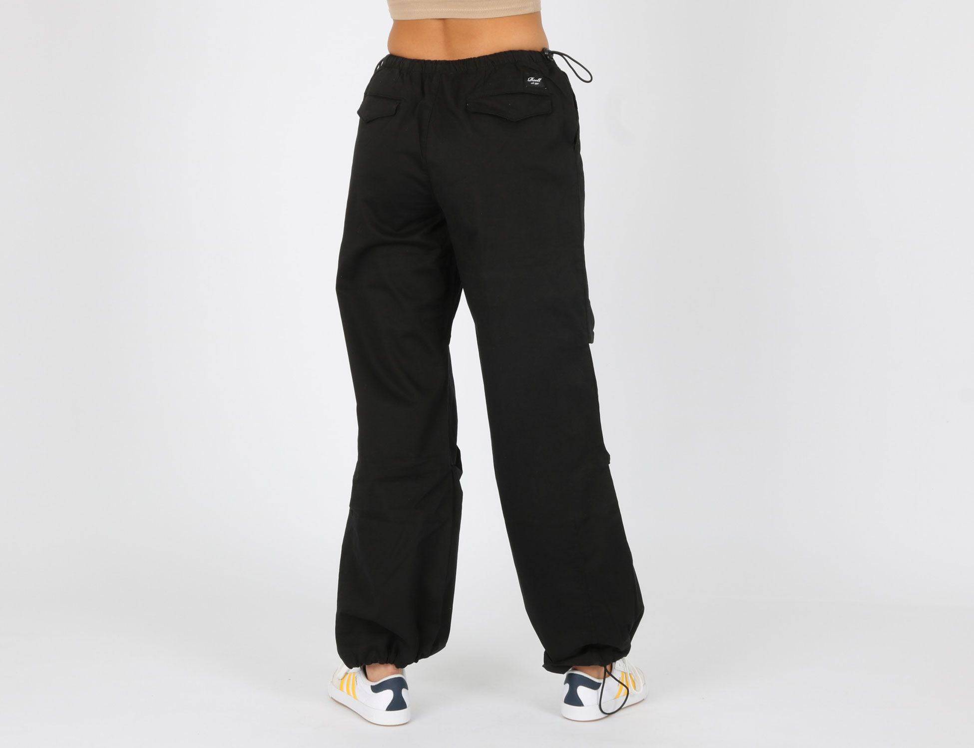 Reell Jeans Women Parachute Pant - Deep Black - Blowout Skateshop