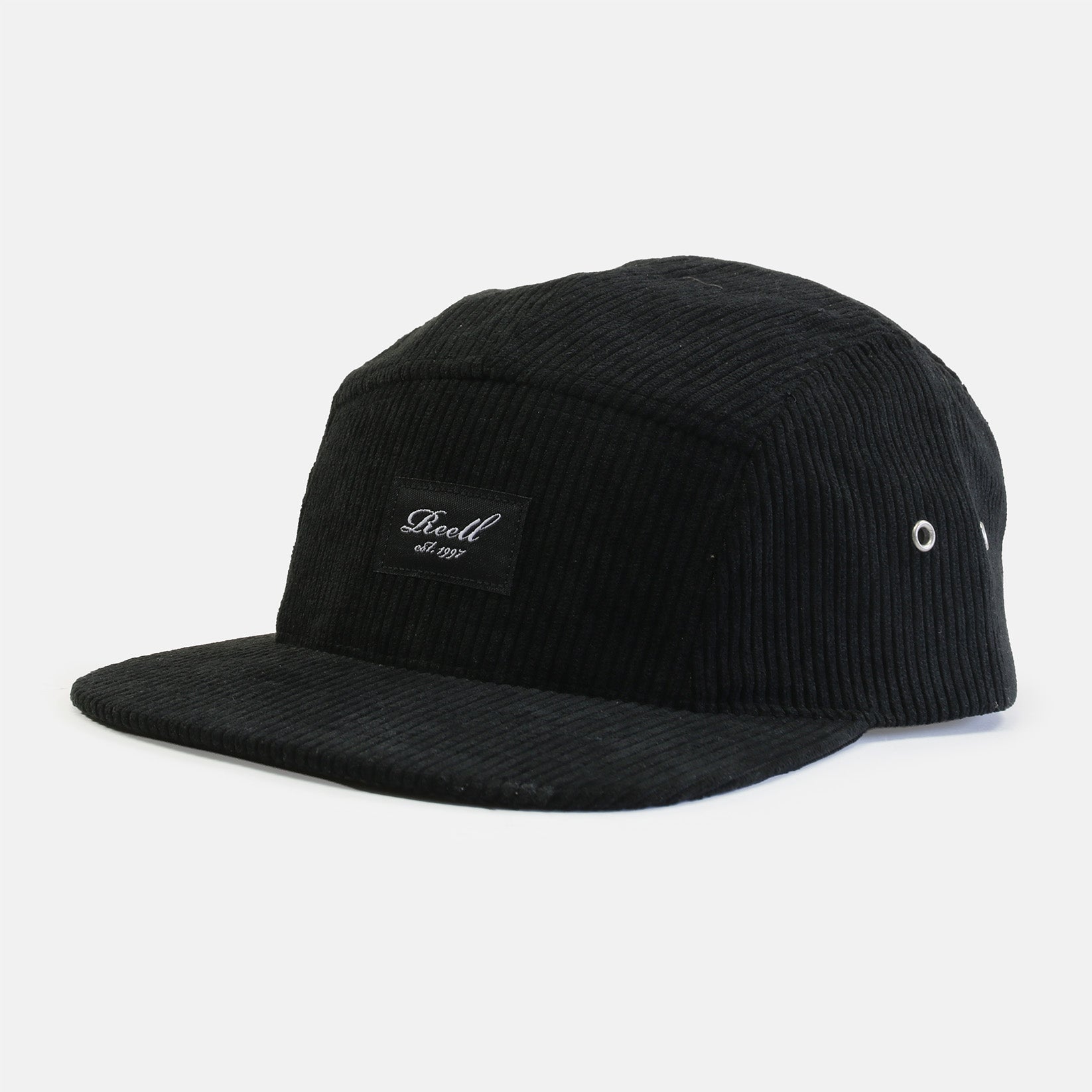 Reell 5-Panel Cord Cap - Black Schwarz Bild 1