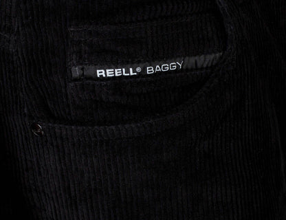 Reell Baggy Cord Pant - Black Schwarz Bild 3