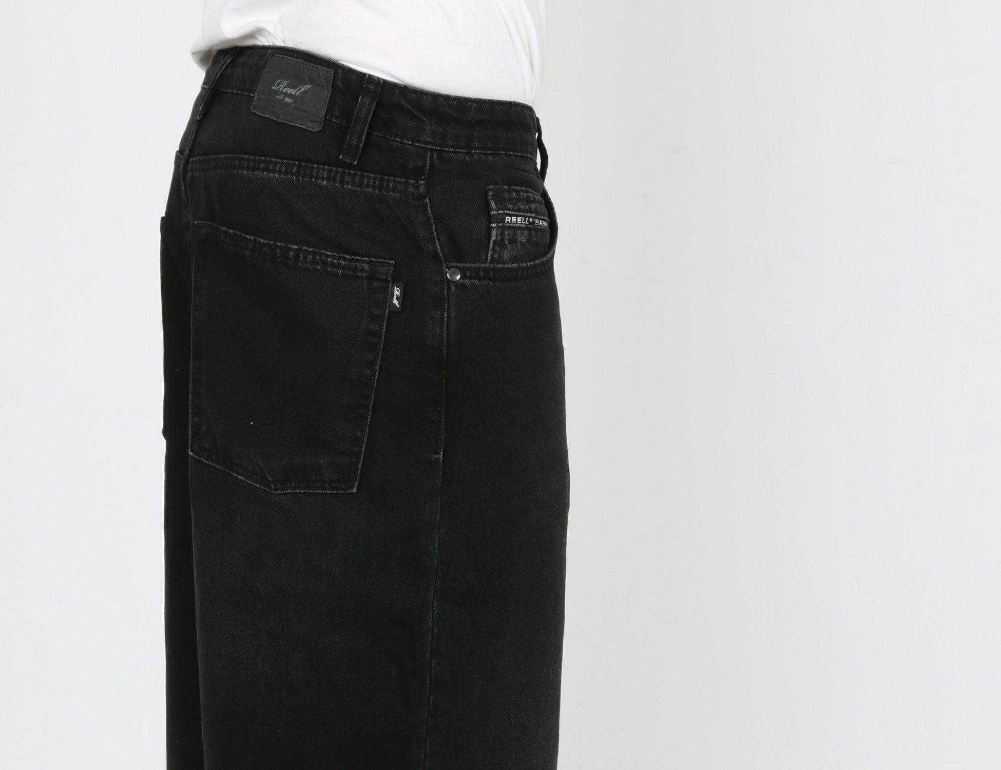 Reell Baggy Jeans - Black Wash Schwarz Bild 4
