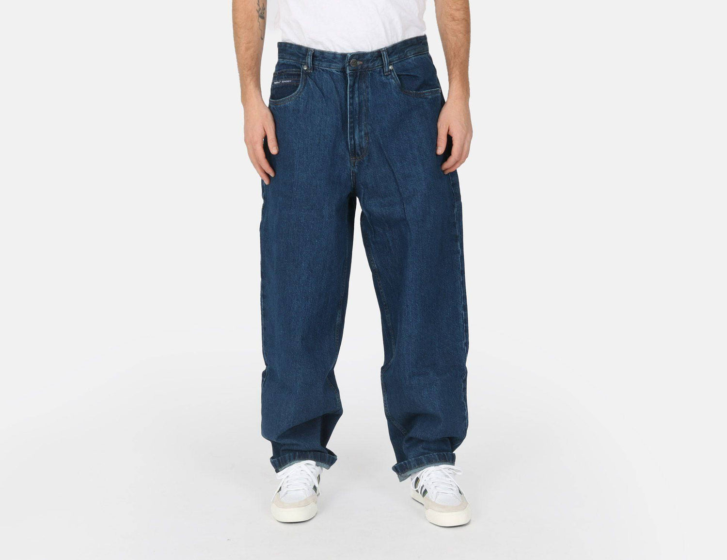 Reell Baggy Pant - Dark Stone Wash Blau Bild 1