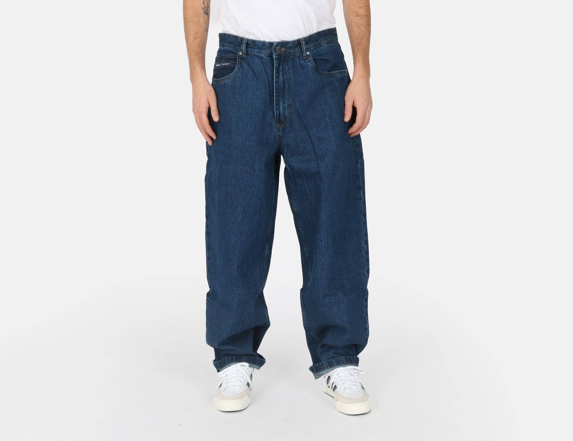 Reell Baggy Pant - Dark Stone Wash Blau Bild 1
