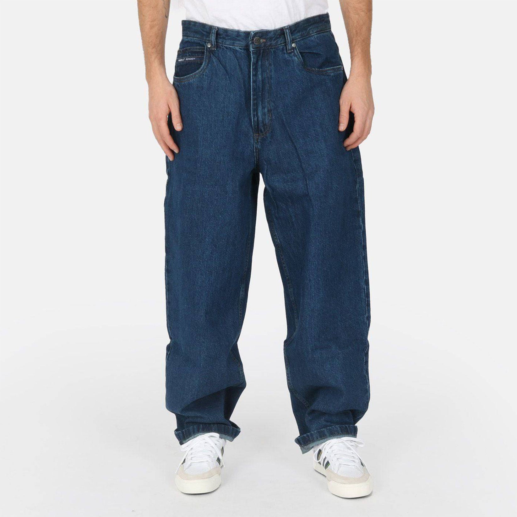 Reell Baggy Pant - Dark Stone Wash Blau Bild 1
