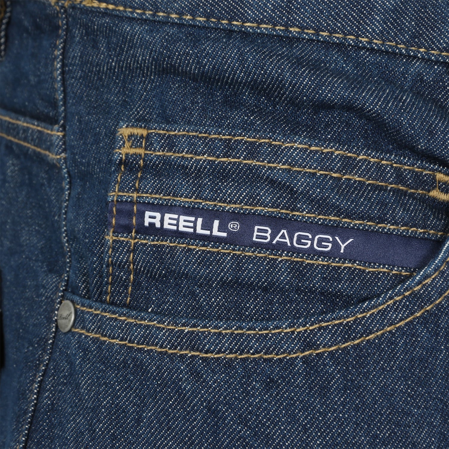 Reell Baggy Pant - Steel Blue Blau Bild 4