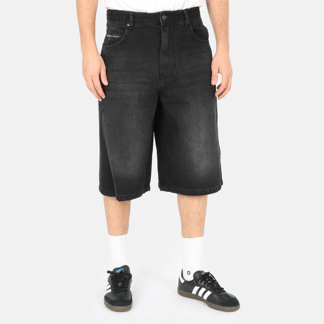 Reell Belmont Short - Black Wash Schwarz Bild 1