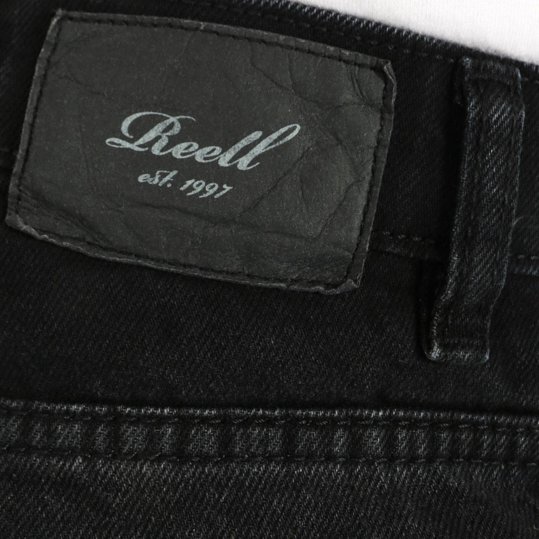 Reell Belmont Short - Black Wash Schwarz Bild 2