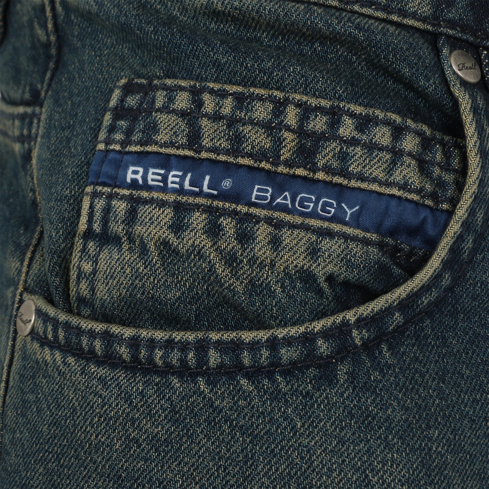 Reell Belmont Short - Crazy Dirty Blau Bild 3