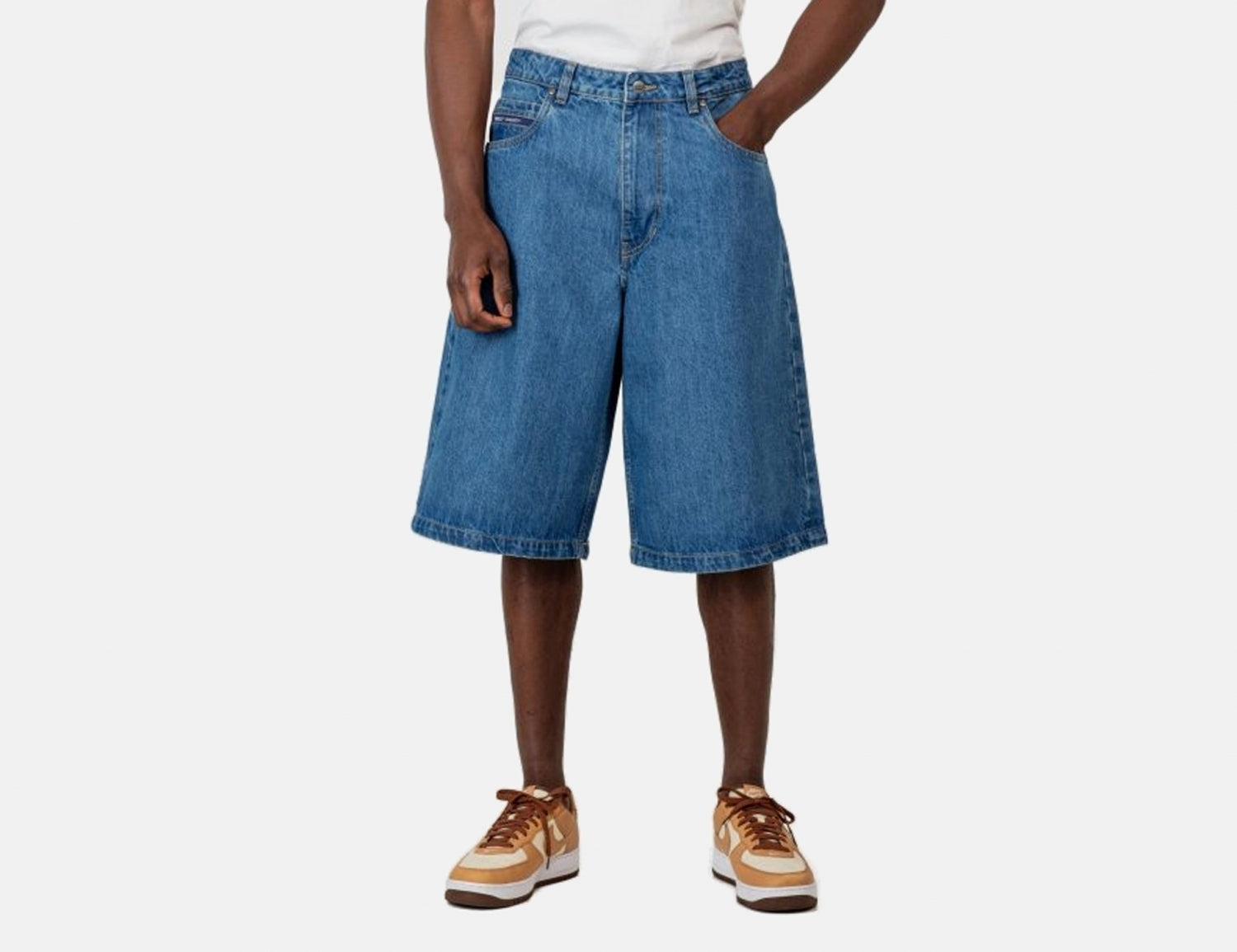 Reell Belmont Short - Origin Mid Blue Blau Bild 1