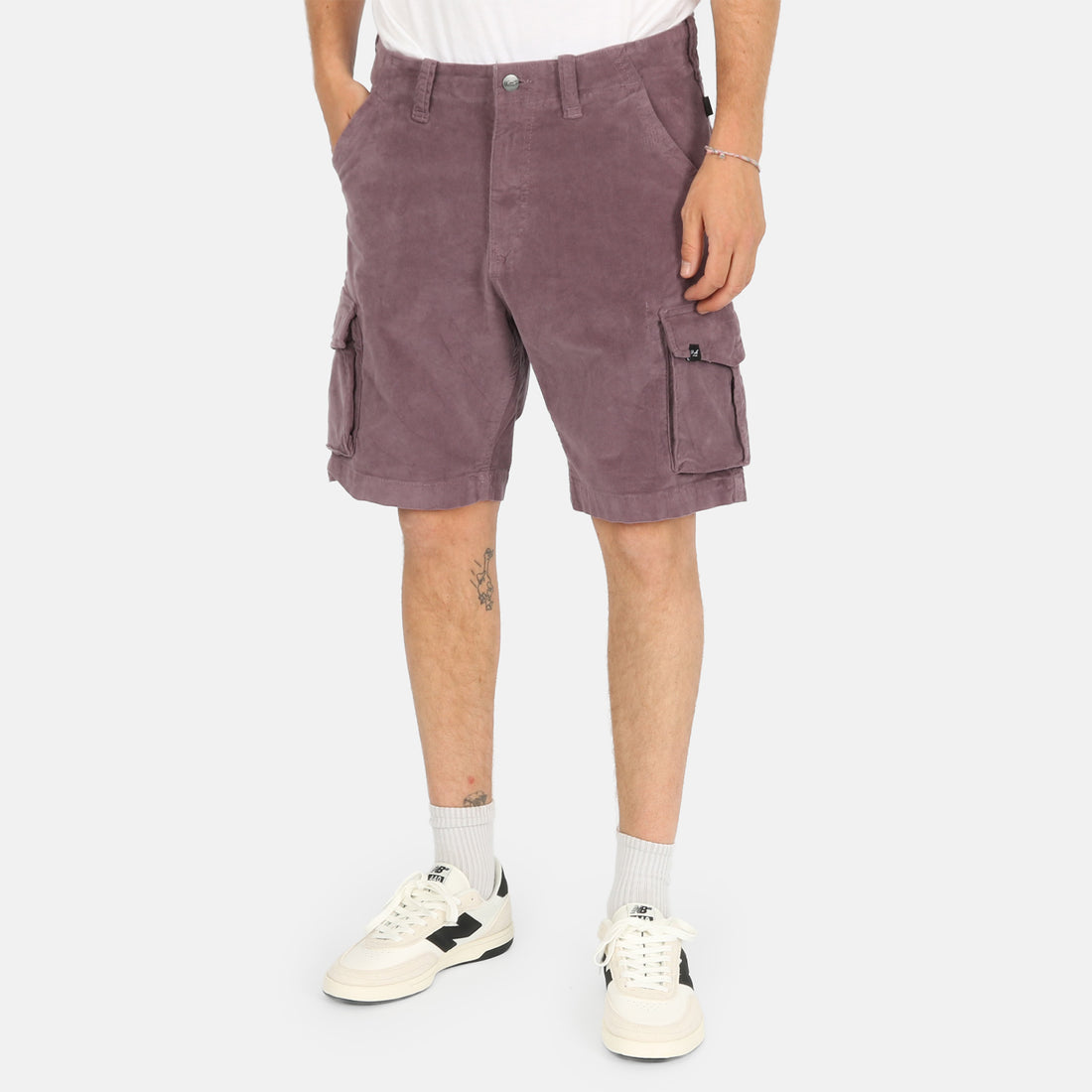 Reell City Cargo Short - Baby Cord Purple Lila Bild 1