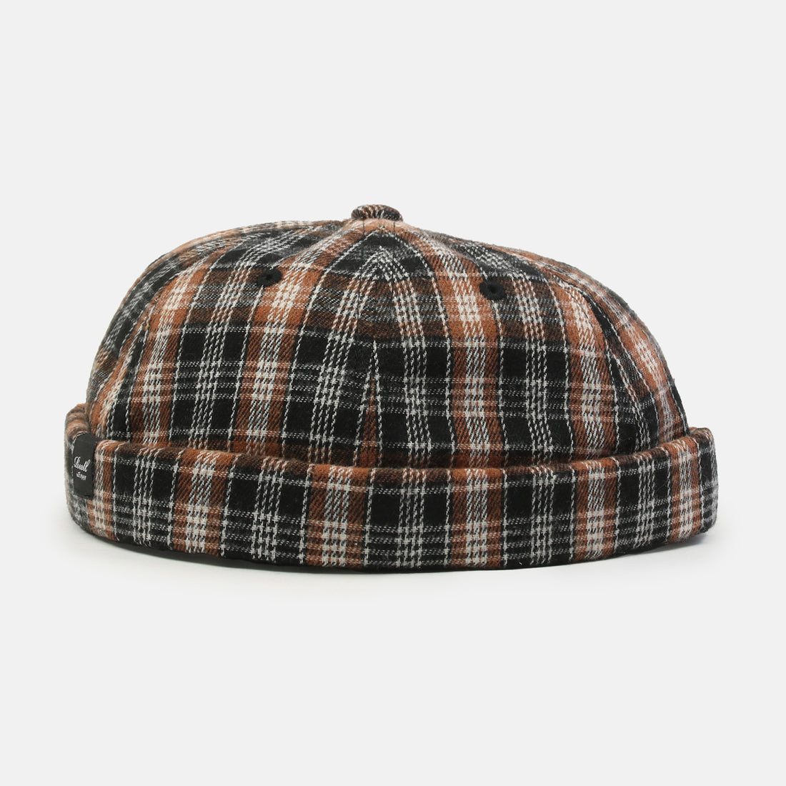 Reell Docker Cap - Brown Plaid Braun Bild 1