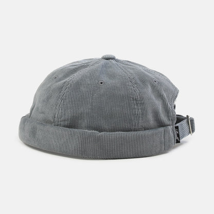 Reell Docker Cord Cap - Blue Grey Grau Bild 2
