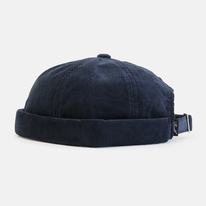 Reell Docker Cord Cap - Navy Blau Bild 2