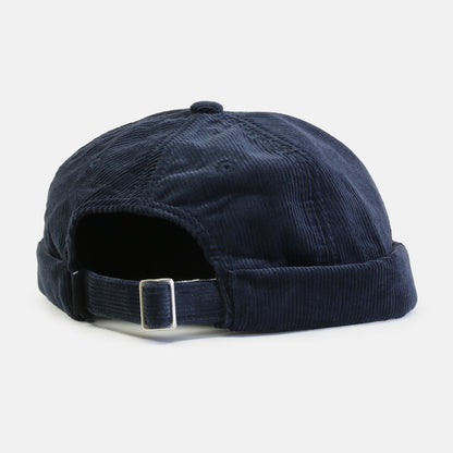 Reell Docker Cord Cap - Navy Blau Bild 3