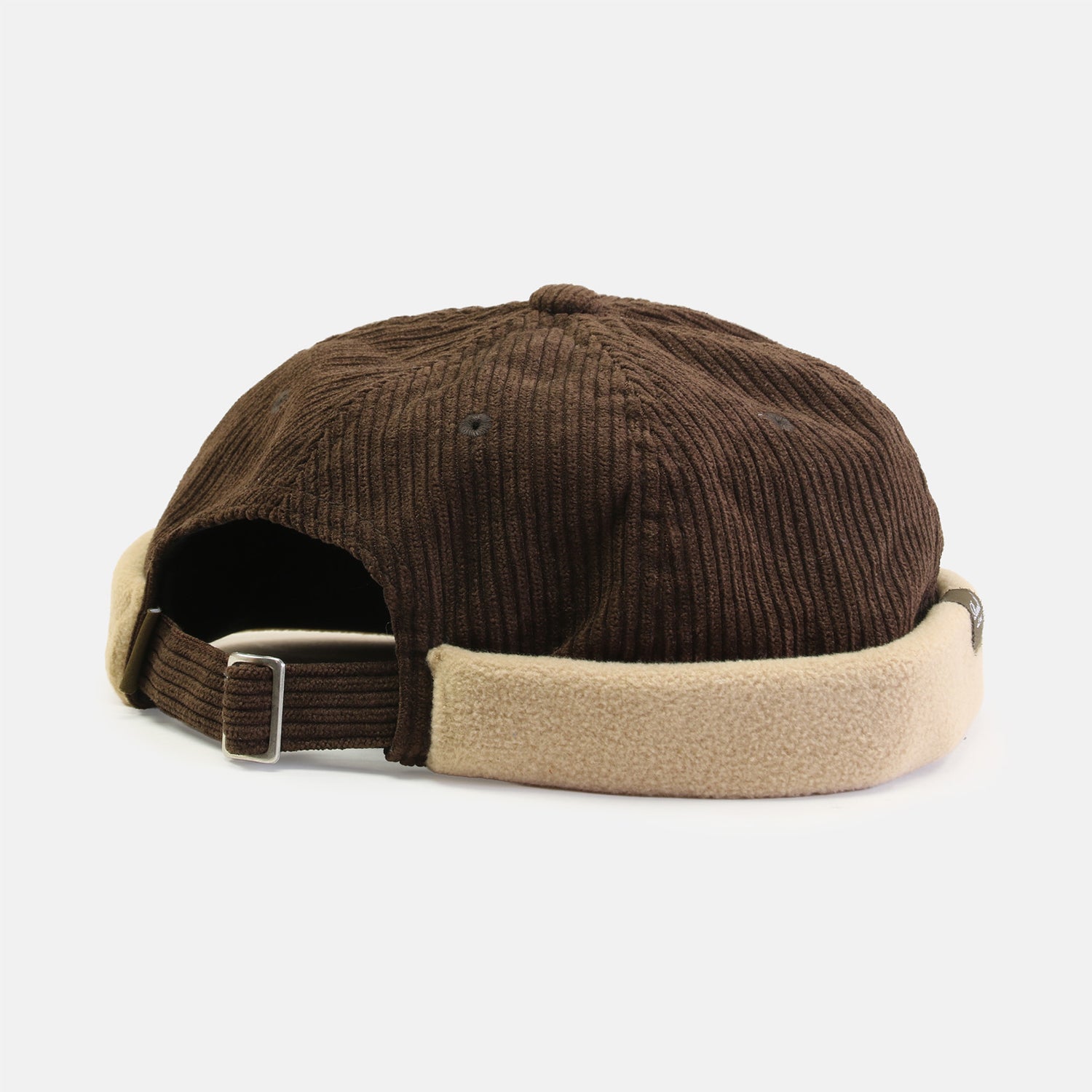 Reell Docker Cord / Fleece Cap - Dark Brown / Beige Braun Bild 3