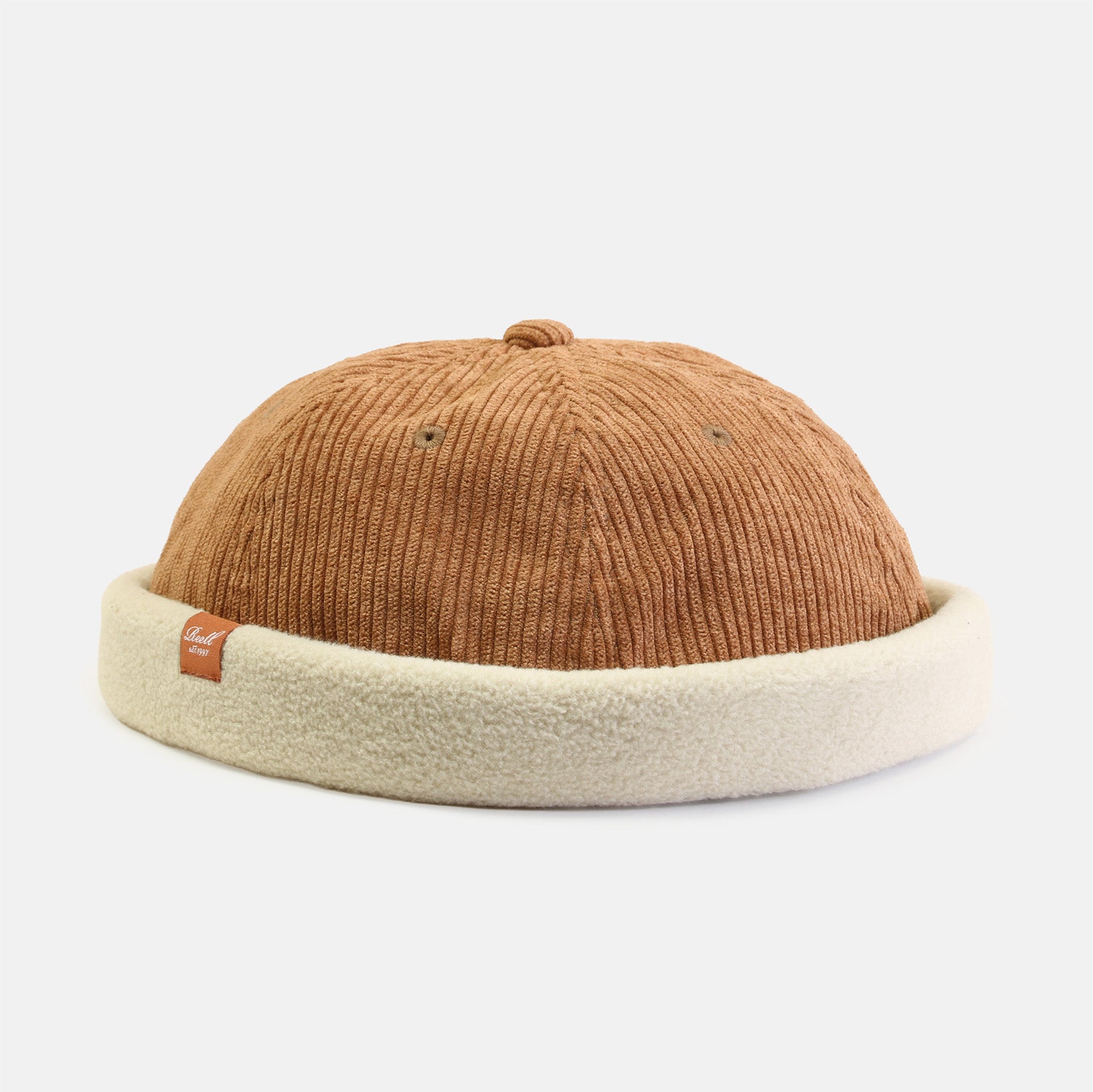 Reell Docker Cord / Fleece Cap - Lirght Brown / Sand Braun Bild 1