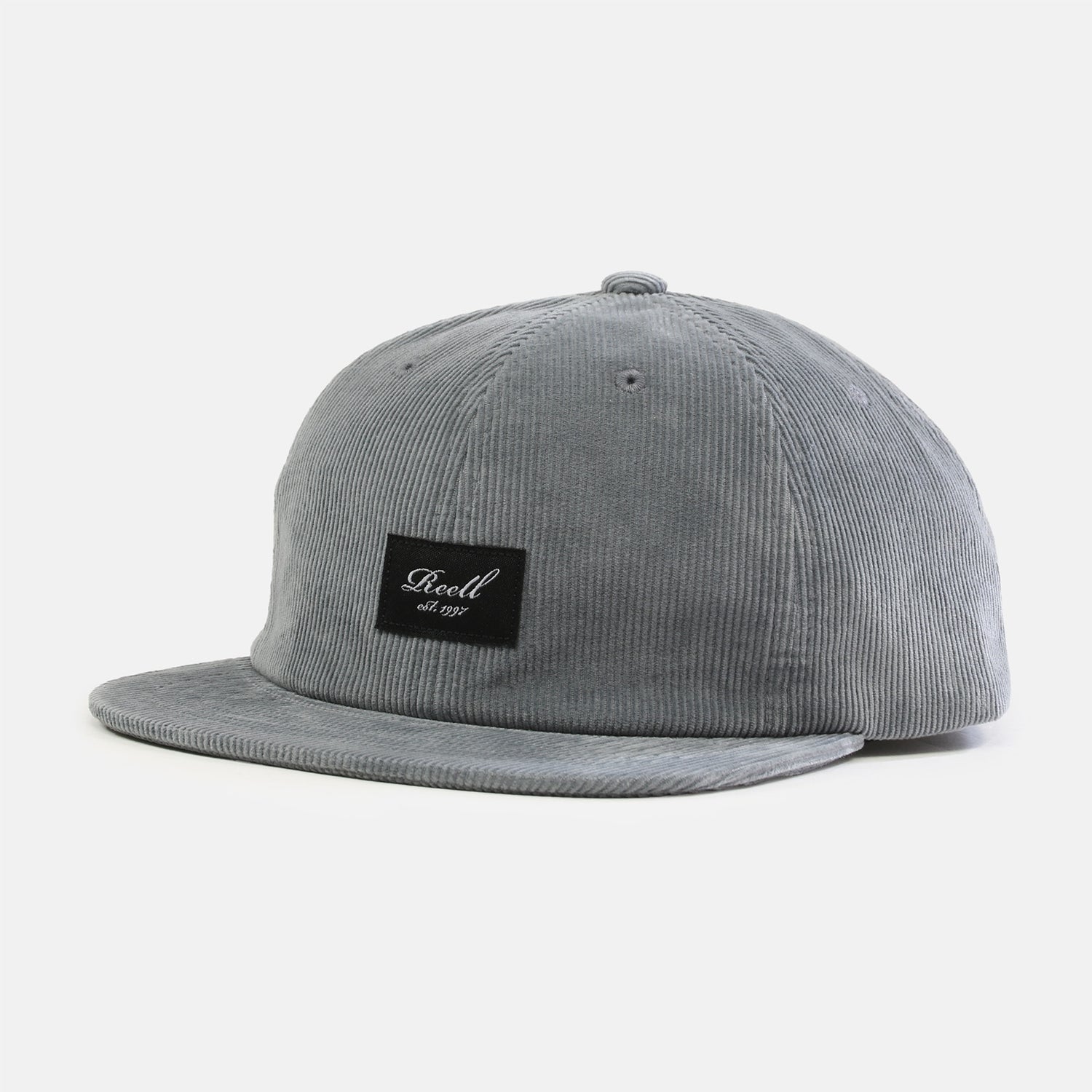 Reell Flat 6-Panel Cap - Blue Grey Cord Grau Bild 1