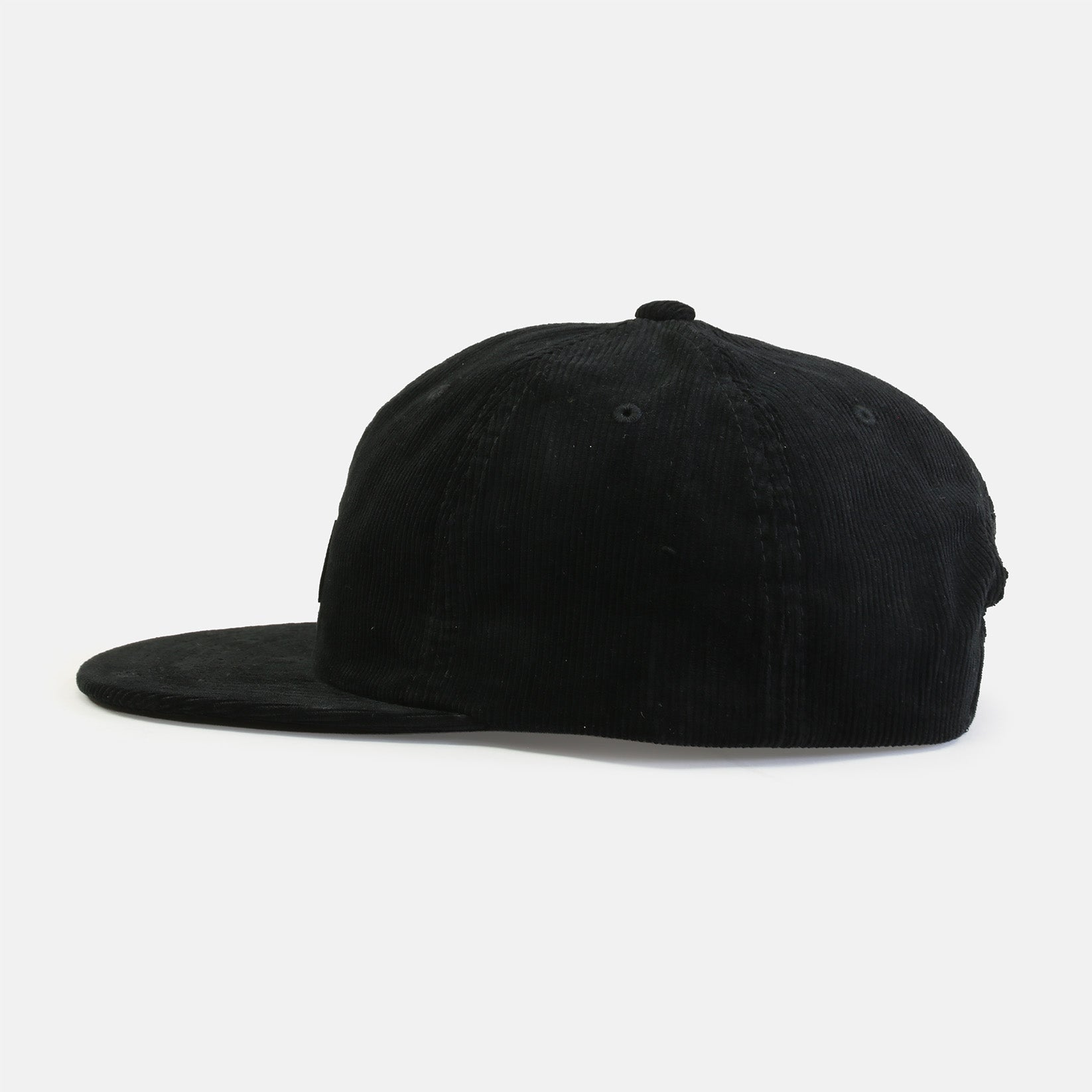Reell Flat 6-Panel Cord Cap - Black Schwarz Bild 2