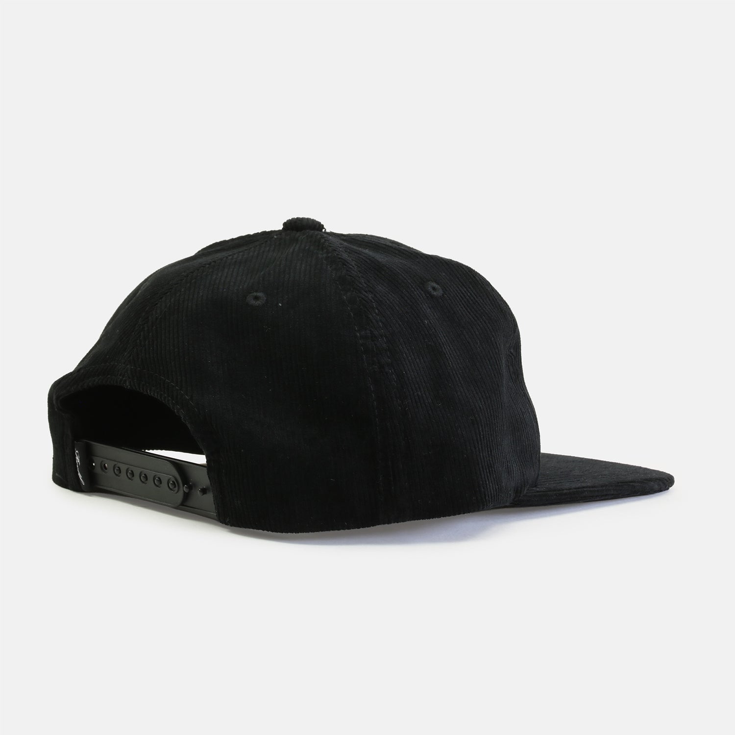 Reell Flat 6-Panel Cord Cap - Black Schwarz Bild 3