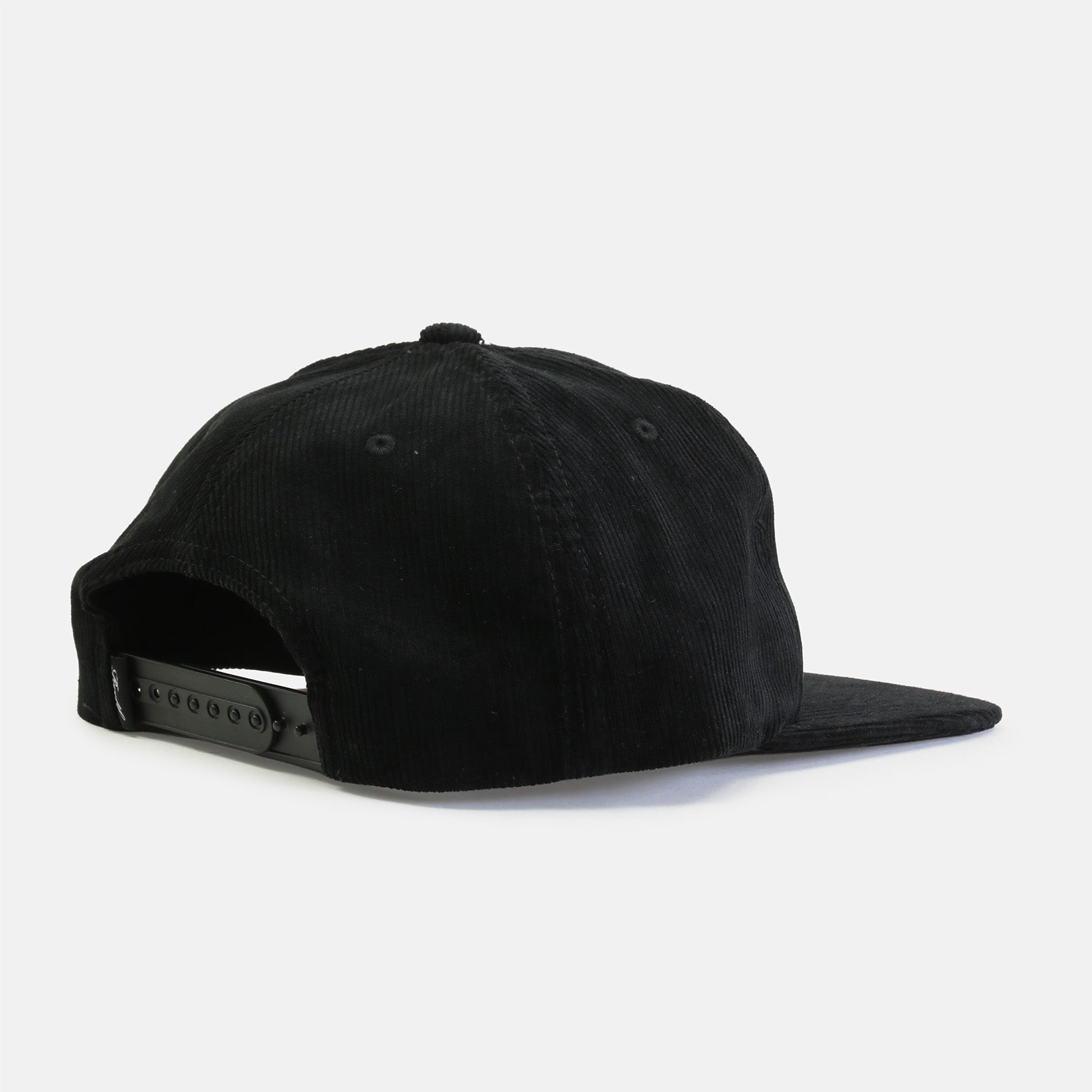 Reell Flat 6-Panel Cord Cap - Black Schwarz Bild 3