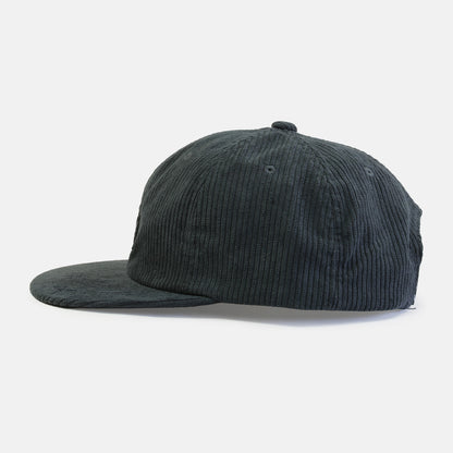 Reell Flat 6-Panel Cord Cap - Midnight Grey Grau Bild 2
