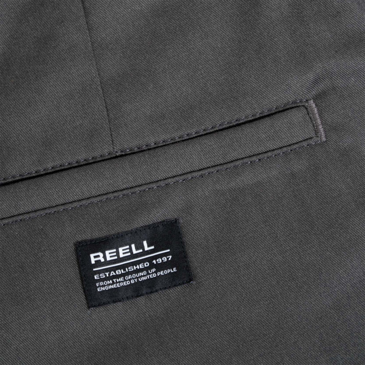 Reell Loose Flex Chino PC Short - Vulcan Grey Grau Bild 3