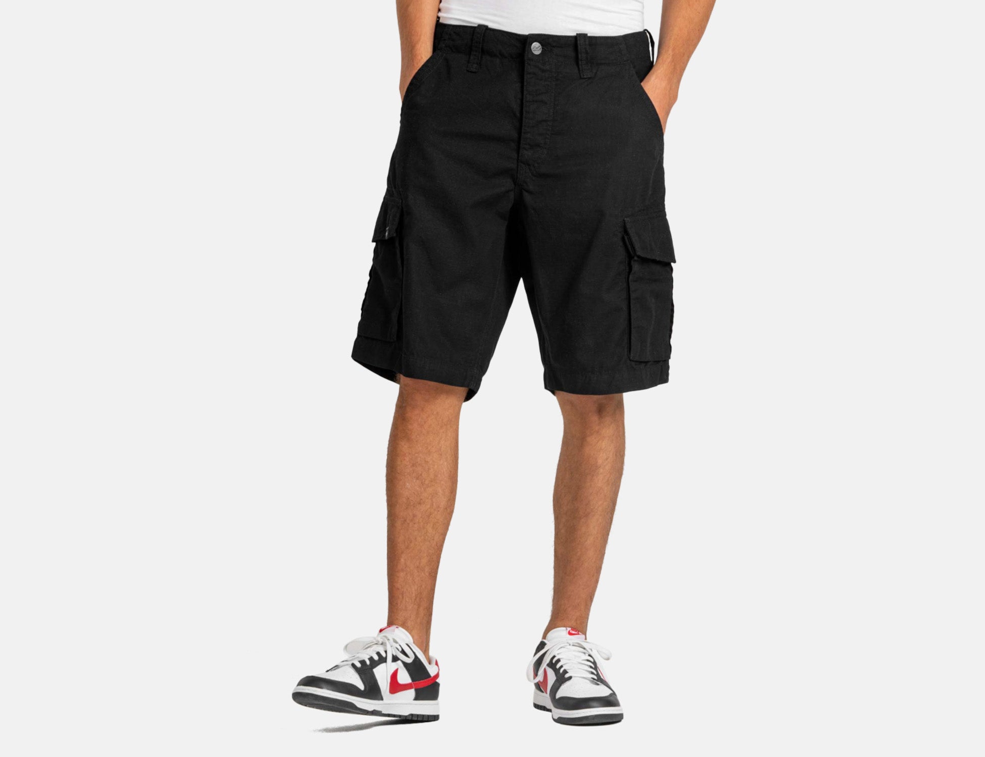 Reell New Cargo Shorts - Deep Black Schwarz Bild 1