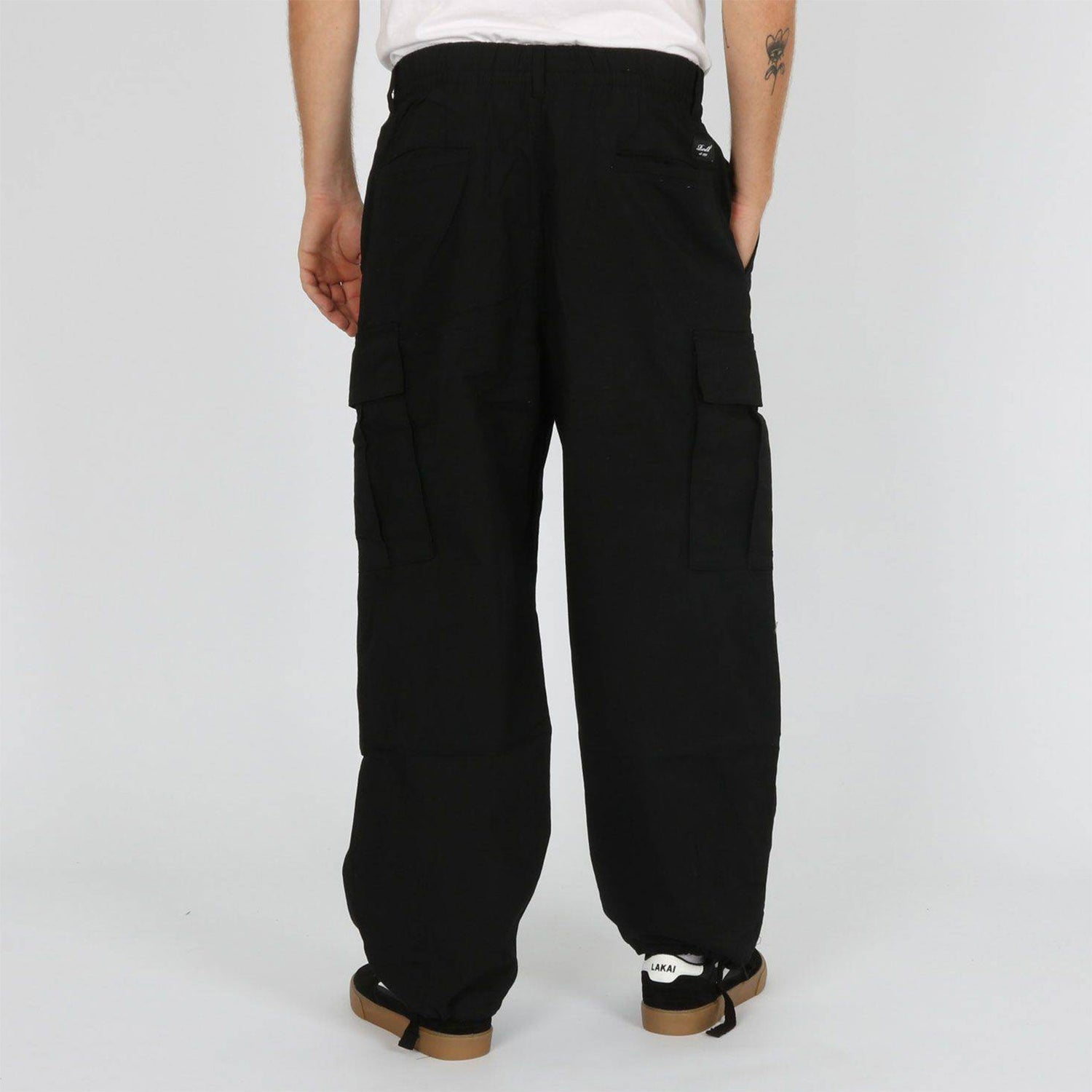 Reell Para Cargo Pant - Deep Black Ripstop Schwarz Bild 3