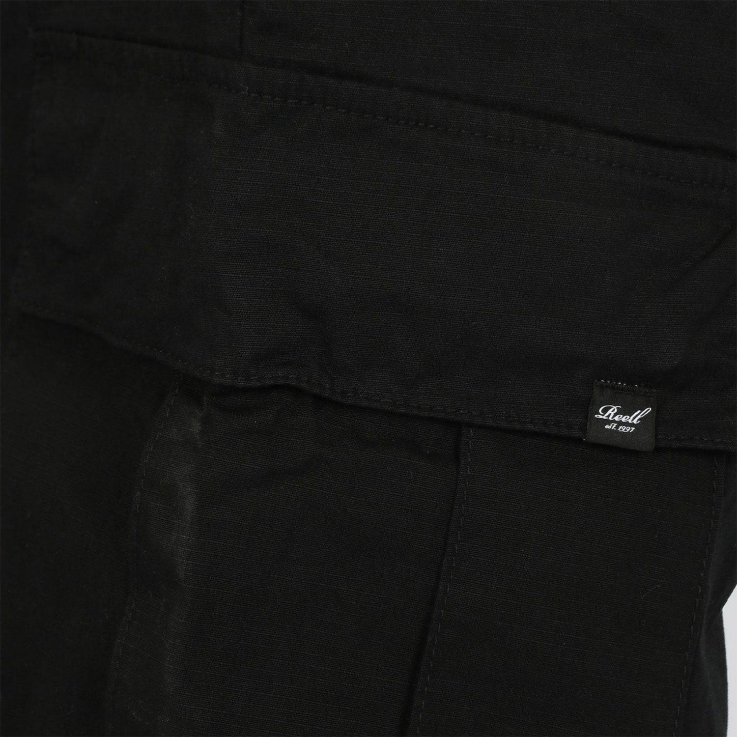 Reell Para Cargo Pant - Deep Black Ripstop Schwarz Bild 4