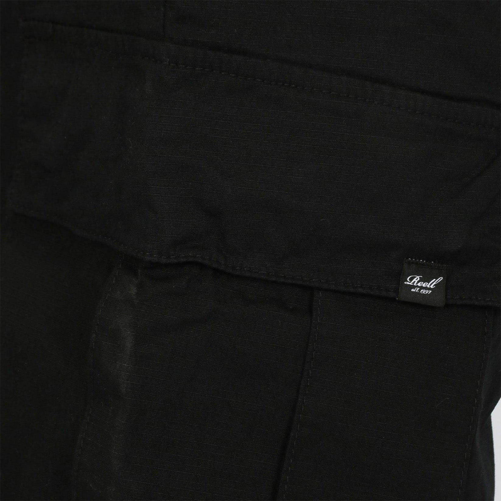 Reell Para Cargo Pant - Deep Black Ripstop Schwarz Bild 4