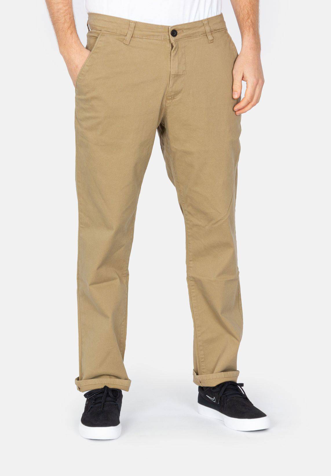 Reell Regular Flex Chino Pant - Dark Sand Braun Bild 6