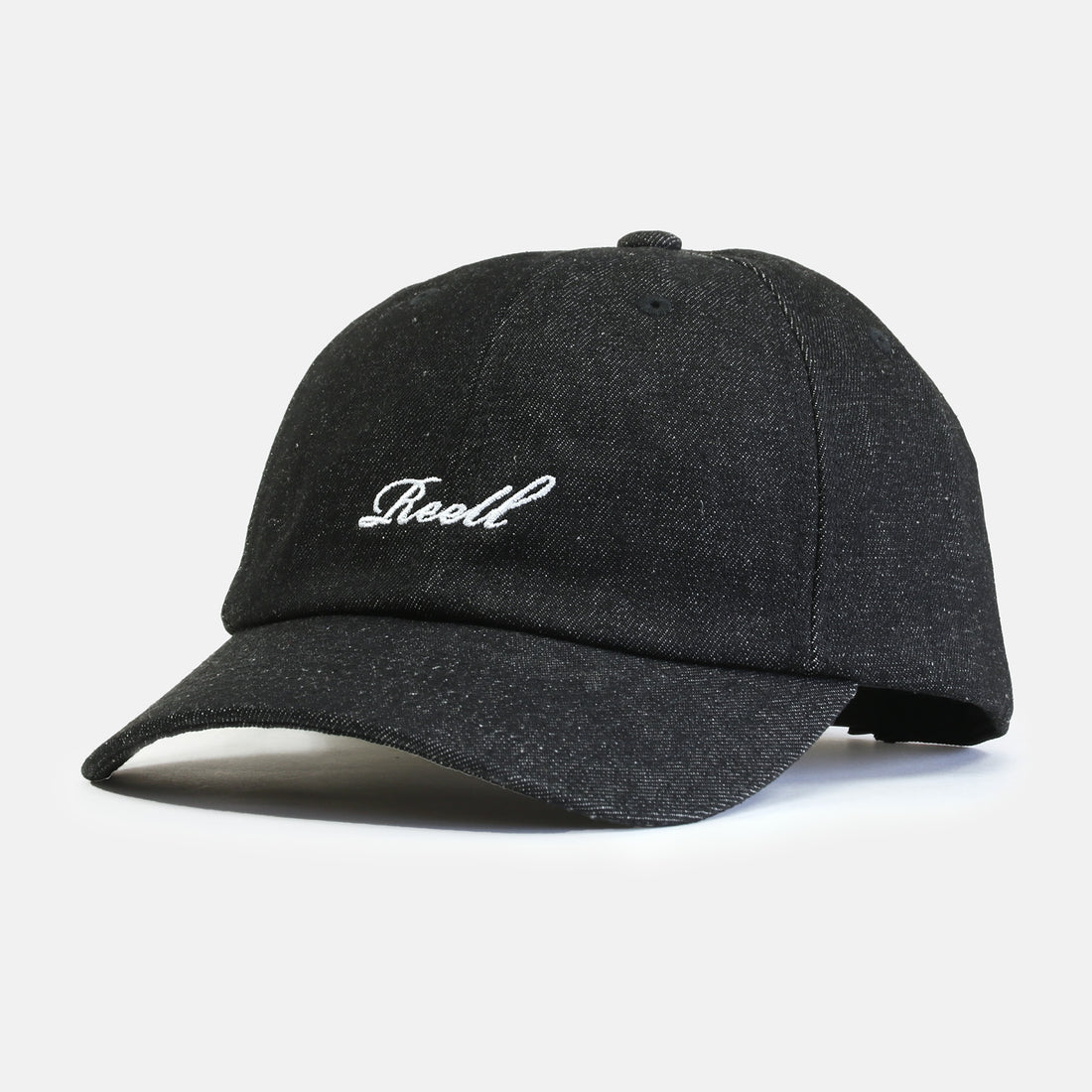Reell Single Script Cap - Black Denim Schwarz Bild 1