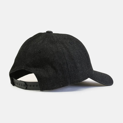 Reell Single Script Cap - Black Denim Schwarz Bild 3