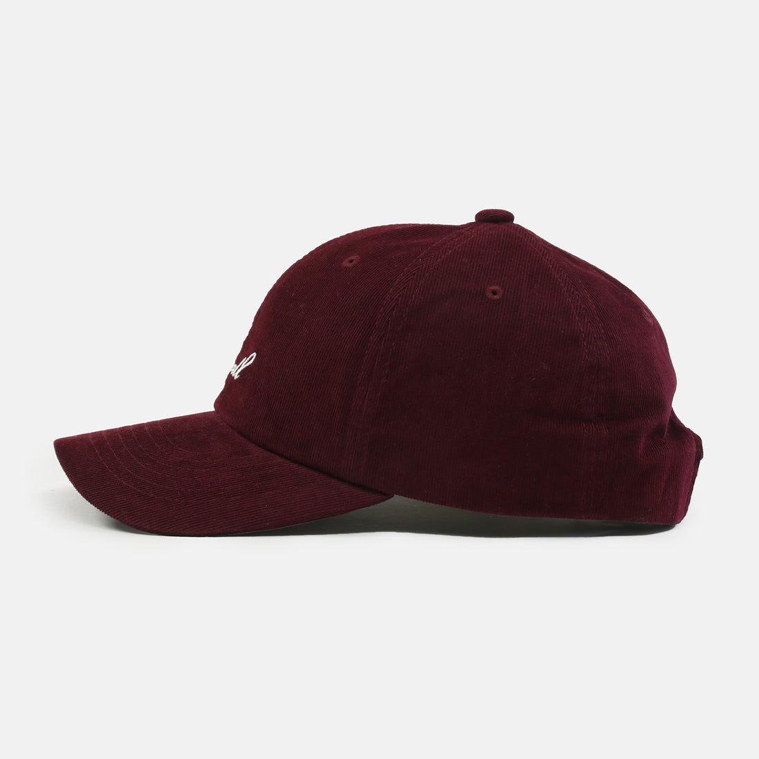 Reell Single Script Cap - Vintage Burgundy Cord Rot Bild 2