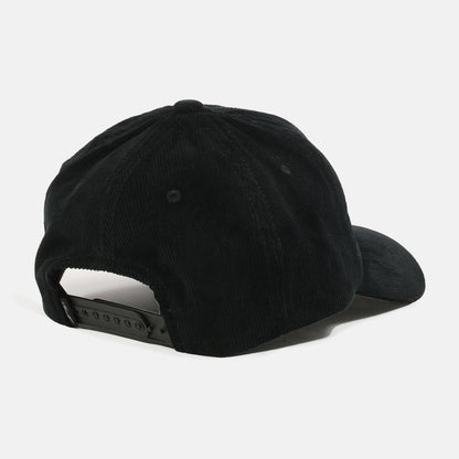 Reell Single Script Cord Cap - Black Schwarz Bild 3