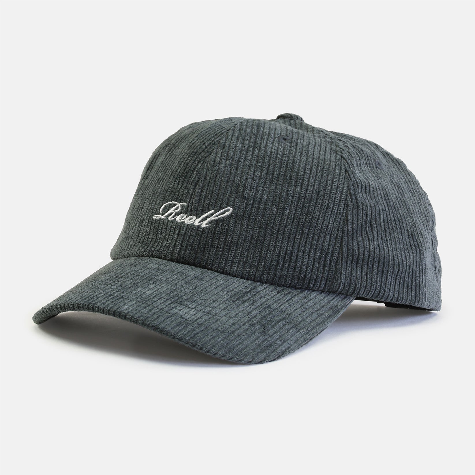 Reell Single Script Cord Cap - Graphite Blue Grau Bild 1