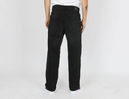 Reell Solid Loose Tapered Fit Jeans - Black Wash Schwarz Bild 3