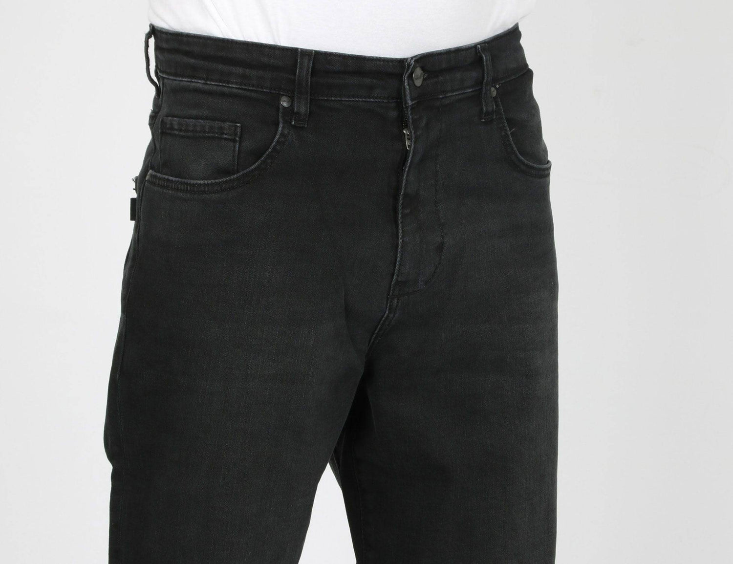Reell Solid Loose Tapered Fit Jeans - Black Wash Schwarz Bild 4